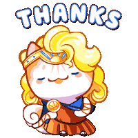 Happy Thank U Sticker by Mino Games