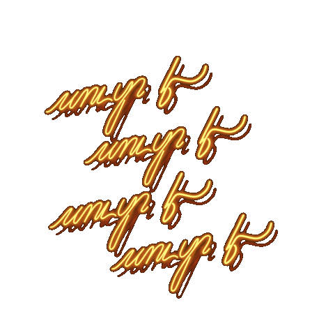 Neon Lights Armenian Sticker