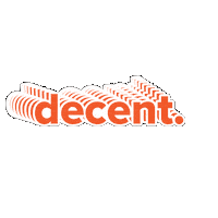 Decent Sticker by decentpackaging
