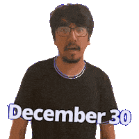 December Dec 30Th Sticker