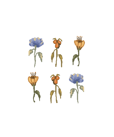nadineroza art girl flower woman Sticker