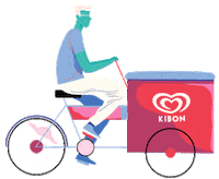 Ice Cream Bike Sticker by Unilever Brasil