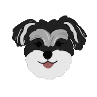 Happy Dog Sticker by Ann of Facedit