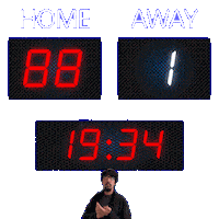 1 Away Sticker