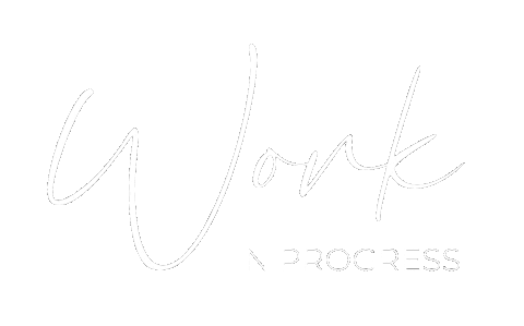 Work In Progress Text Sticker