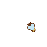 abejitasec love baby bee honey Sticker