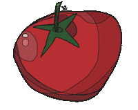 Pizza Tomato Sticker
