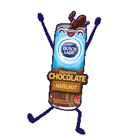 Happy Fun Sticker by Dutch Lady