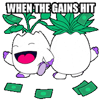 Make It Rain Money Sticker by Magic Eden