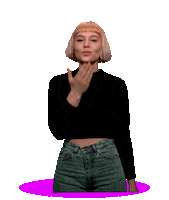 Girl Reaction Sticker by Kochstrasse™