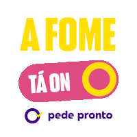 pede-pronto comida dieta alelo pede pronto Sticker