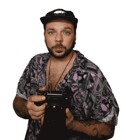 Photographer Click Sticker by KANN KARATE