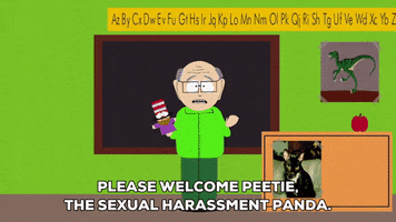 sexual harassment panda mr. herbert garrison GIF by South Park 
