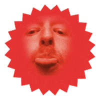 Leihlager love red star romance Sticker