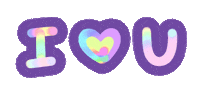 I Love You Heart Sticker by chasamary