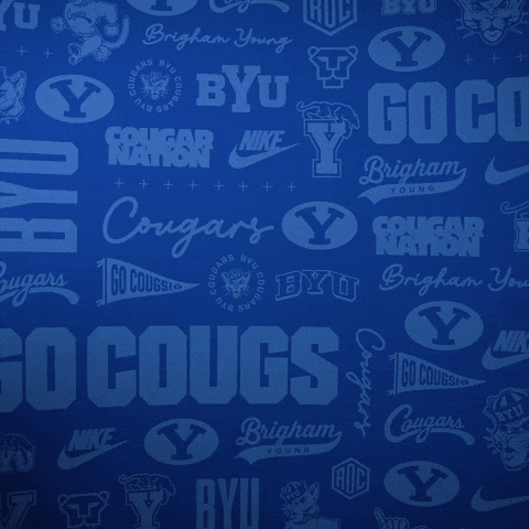 College Football Go Cougs GIF by BYU Cougars