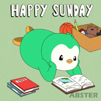 Read Happy Sunday GIF by Abster