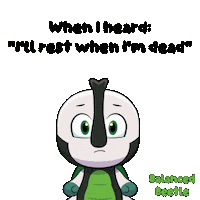 Mental Health Eye Roll Sticker by VeeFriends