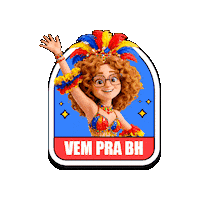 Belo Horizonte Carnaval Sticker by prefeiturabh