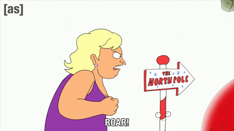 Angry North Pole GIF by Adult Swim