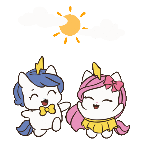 Good Morning Sticker by Brave Unicorn