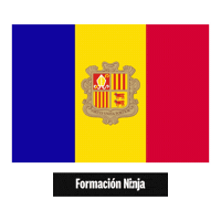 Flag Pixel Art Sticker by Formación Ninja