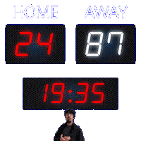 87 Away Sticker
