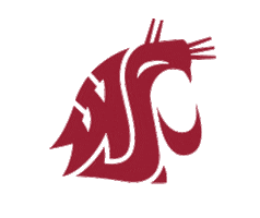 Wsu Cougars Go Cougs Sticker by WSU Pullman