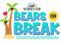 spring break celebearate Sticker by Build-A-Bear Workshop