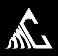 PoweredByCryobuilt logo snow mountain freezing GIF
