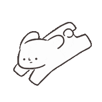 Run Bunny Sticker