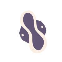 Period Pad Sticker by Babipur