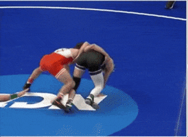 Wrestling Throw GIF by NCAA Championships