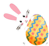 Bunny Easter Sticker