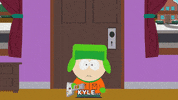 staring kyle broflovski GIF by South Park 