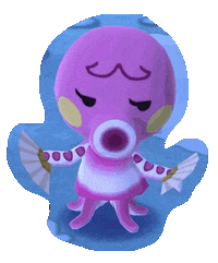 Animal Crossing Octopus Sticker