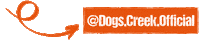 Hund Sticker by Dogs Creek Official
