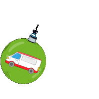 Christmas Camping Sticker by _wecg