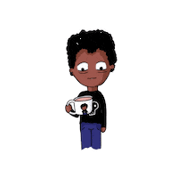 Art Coffee Sticker