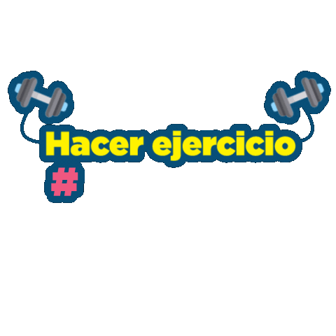 Workout Gym Sticker by Consejo de la Comunicación