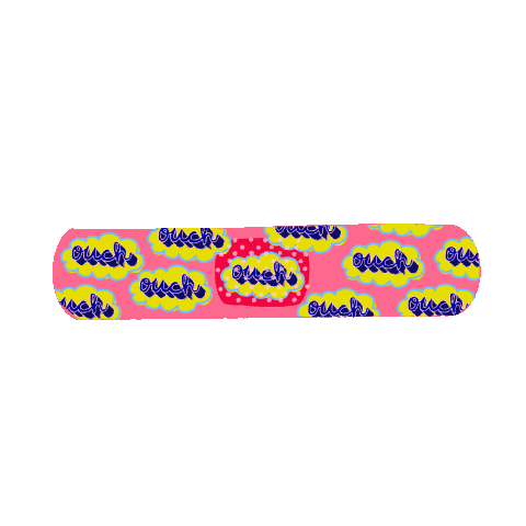 bandaids Sticker by AF ILLUSTRATIONS
