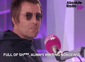 Lg Nonsense GIF by AbsoluteRadio