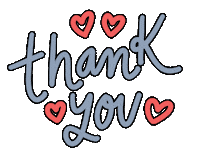 Thanks Ipad Sticker by ThePinkInk
