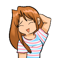 Manga Blush Sticker
