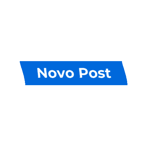 Novo Post Sticker by VemPraCasa