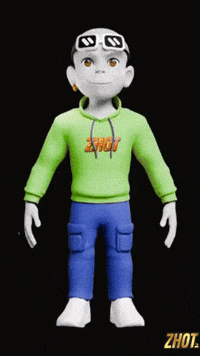 Digital Art Thumbs Up GIF by Zhot