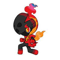 Fire Sticker by Pokémon