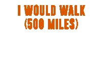 Walk 500Miles Sticker by Lucy Spraggan