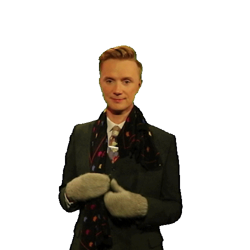 owainwynevans winter cold bbc hands Sticker