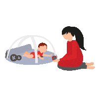 Tummytime Playcentre Sticker by Kinderkraft